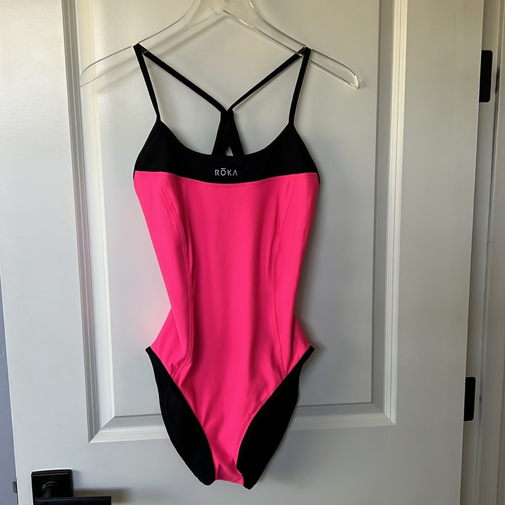 Roka Elite Hd Triangle Back Performance Swimsuit,… - image 1